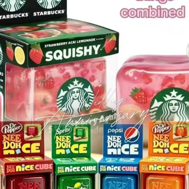 NeeDoh Cube Squishy Toy